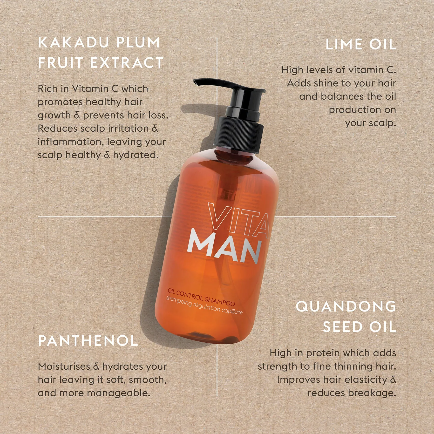 Oil Control Shampoo 8.4 FL OZ